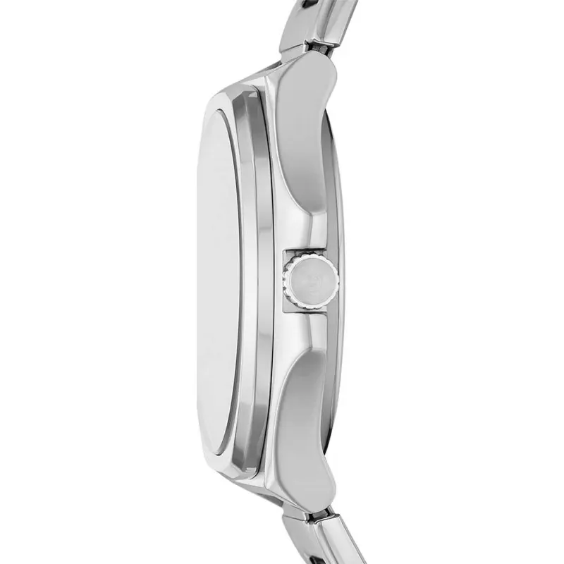 Fossil Evanston Quartz Burgundy Dial Silver-tone Men’s Watch- BQ2807